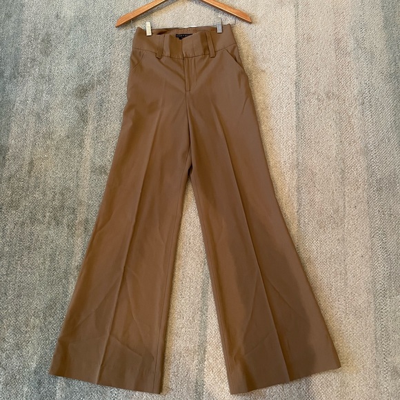 Alice + Olivia ultra high waisted wide leg trouser - Picture 4 of 8